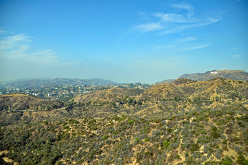 Bergblick hinter Los Angeles