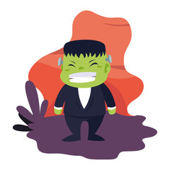 kids in halloween costumes image