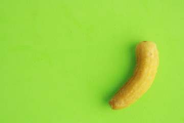 delicious gherkin in colorful background