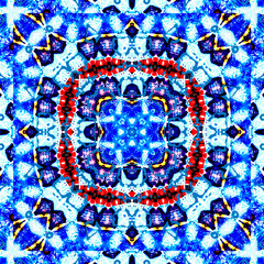 Geometric and abstract background texture design, futuristic background pattern, colorful kaleidoscope background and islamic ottoman art