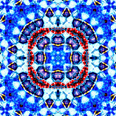 Geometric and abstract background texture design, futuristic background pattern, colorful kaleidoscope background and islamic ottoman art