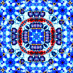 Geometric and abstract background texture design, futuristic background pattern, colorful kaleidoscope background and islamic ottoman art