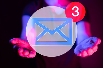 Mail Communication Connection message to mailing