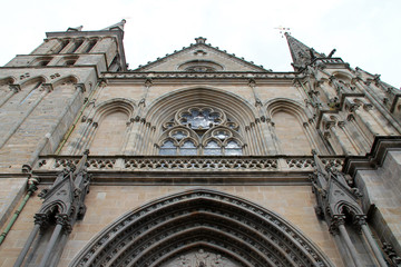 Fototapeta premium saint-pierre cathedral in vannes (brittany - france) 