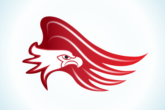 Eagle logo icon vector