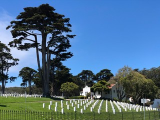 National Cemetery in San Francisco, California