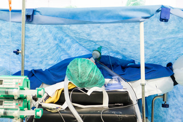 Operation im Krankenhaus