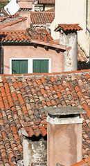 Naklejka premium Venice rooftops