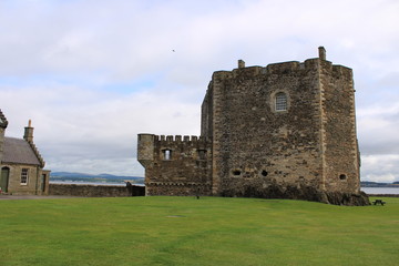 Obraz premium Blackness Castle, Blackness, Falkirk, Scotland