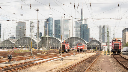 Frankfurter Hauptbahnhof Rückseite