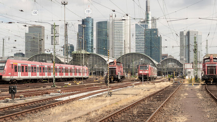 Frankfurter Hauptbahnhof Rückseite
