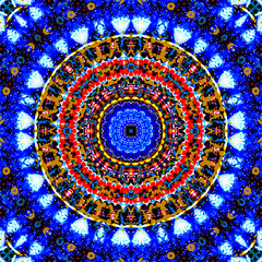 Geometric and abstract background texture design, futuristic background pattern, colorful kaleidoscope background and islamic ottoman art