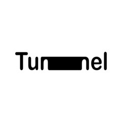 Tunnel -  Typography graphic design for t-shirt graphics, banner, fashion prints, slogan tees, stickers, cards, posters and other creative uses