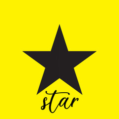 Star icon vector. Classic rank isolated. Trendy flat favorite design. Star web site pictogram, mobile app. Logo illustration. Eps10