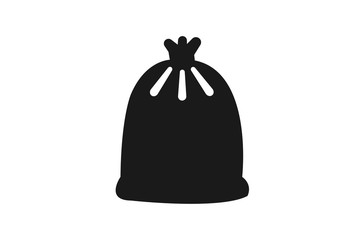 garbage bag isolated on white background