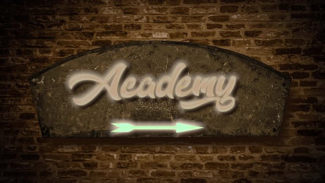 Sign 409 - Academy