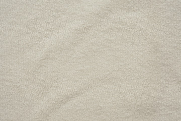 White cotton fabric texture closeup background