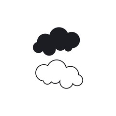 cloud technology logo vector