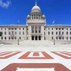 Providence, RI. Rhode Island State House.