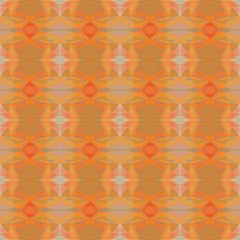 seamless retro pattern with peru, tan and dark orange colors. repeating background illustration can be used for fashion textile design, web page background or surface textures