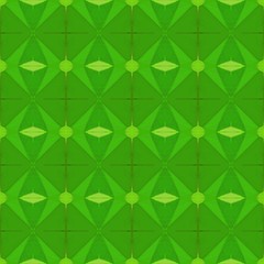 seamless geometric pattern with forest green, yellow green and moderate green colors. repeating background illustration can be used for wallpaper, creative backgrounds or textile fashion design