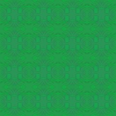 seamless retro pattern with sea green, forest green and lime green colors. repeating background illustration can be used for wallpaper, creative or textile fashion design