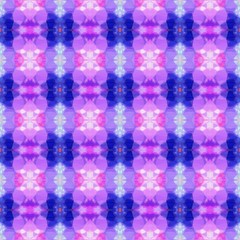 seamless geometric pattern with medium orchid, dark slate blue and orchid colors. repeating background illustration can be used for wallpaper, creative backgrounds or textile fashion design
