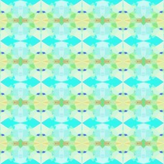 seamless pattern old retro style with tea green, pale turquoise and turquoise colors. repeating background illustration can be used for wallpaper, cards or textile fashion design