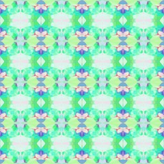 bright seamless pattern with tea green, turquoise and medium aqua marine colors. repeating background illustration can be used for wallpaper, creative backgrounds or textile fashion design