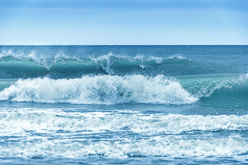 Breakwater at the German North Sea coast