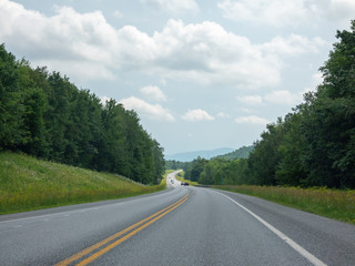Highway in Vermont