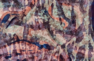 Abstract art background. Colorful texture. Creative concept pattern with design elements. Graphic artwork. Drawing in modern impressionism style