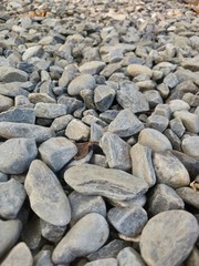stones on way to the resort