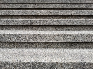 The stairway is made of washed sand, a walkway up and down.