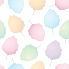 Cotton candy random pattern