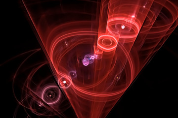 abstract fractal fantasy design background