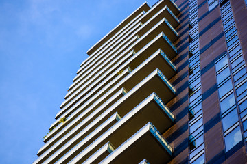 edificio moderno palazzo nuova costruzione