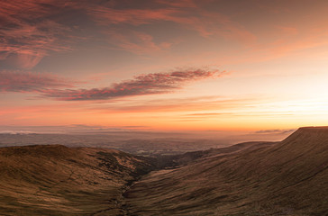 DAWN IN THE BRECON BEACONS