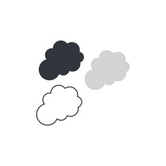 cloud logo vector