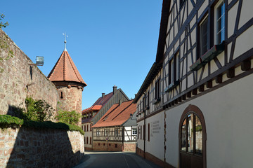 Obraz premium hauptstrasse in dörrenbach