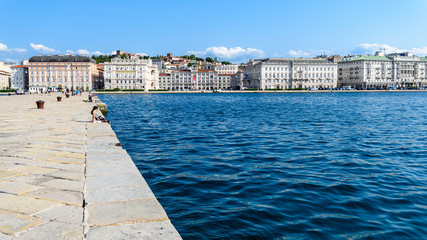 Trieste, molo Audace