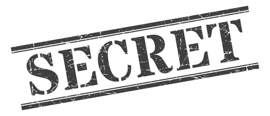 Fototapeta premium secret stamp. secret square grunge sign. secret