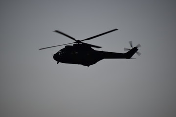 military helicopter 