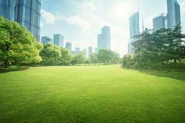 Green Space, Lujiazui Central, Shanghai, China - 288142778