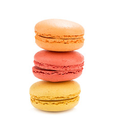 Tasty colorful macaroon