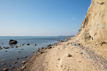 Steilküste, Groß Zicker, Mönchgut, Insel Rügen, Mecklenburg-Vorpommern, Deutschland, Europa
