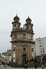Fototapeta na wymiar st Pilgrim church in Spain