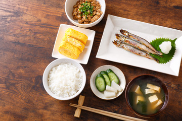 和食イメージ、テーブル