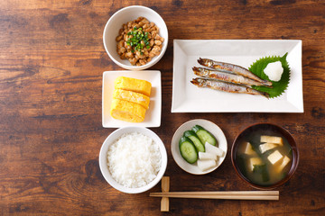 和食イメージ、テーブル