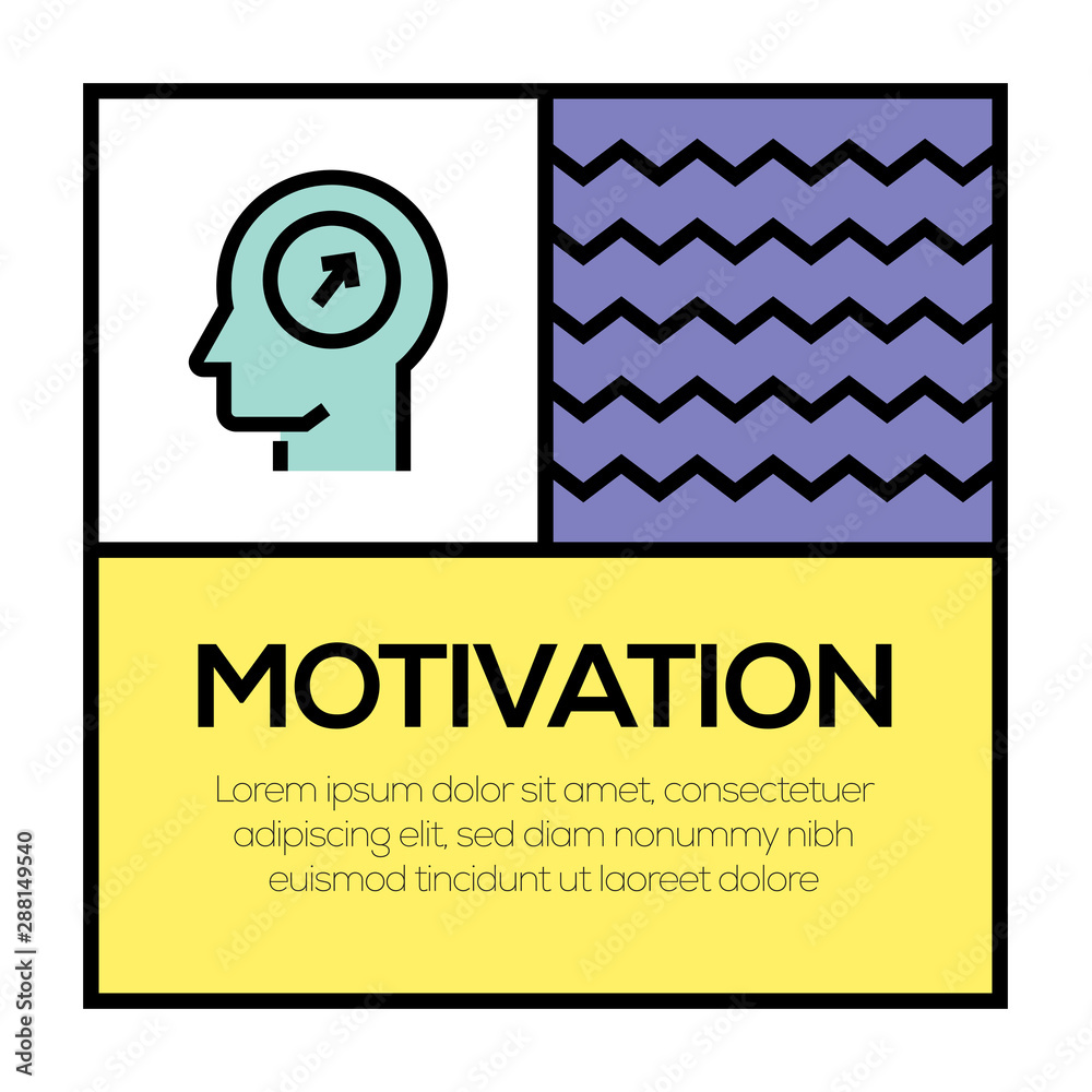 Canvas Prints motivation icon concept